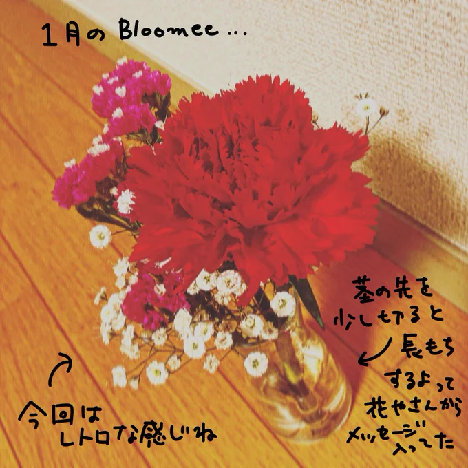 🌷ブルーミー(@bloomee_jp )2回目。

今回は隔離中でしたが、
ポストに届くんだから問題ない😊

💐: https://t.co/jSW1hsEDIm… 

#ブルーミー #bloomee #お花の定期便 #お花のサブスク #PR 