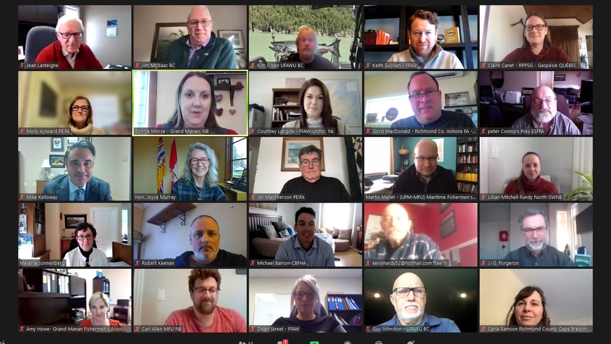 JoyceMurray's tweet image. Dans mon premier discours en tant que ministre, @FishIndependent et moi avons discuté de nos priorités communes pour faire du Canada un chef de file mondial en matière de pratique de pêche et de fruits de mer durables.