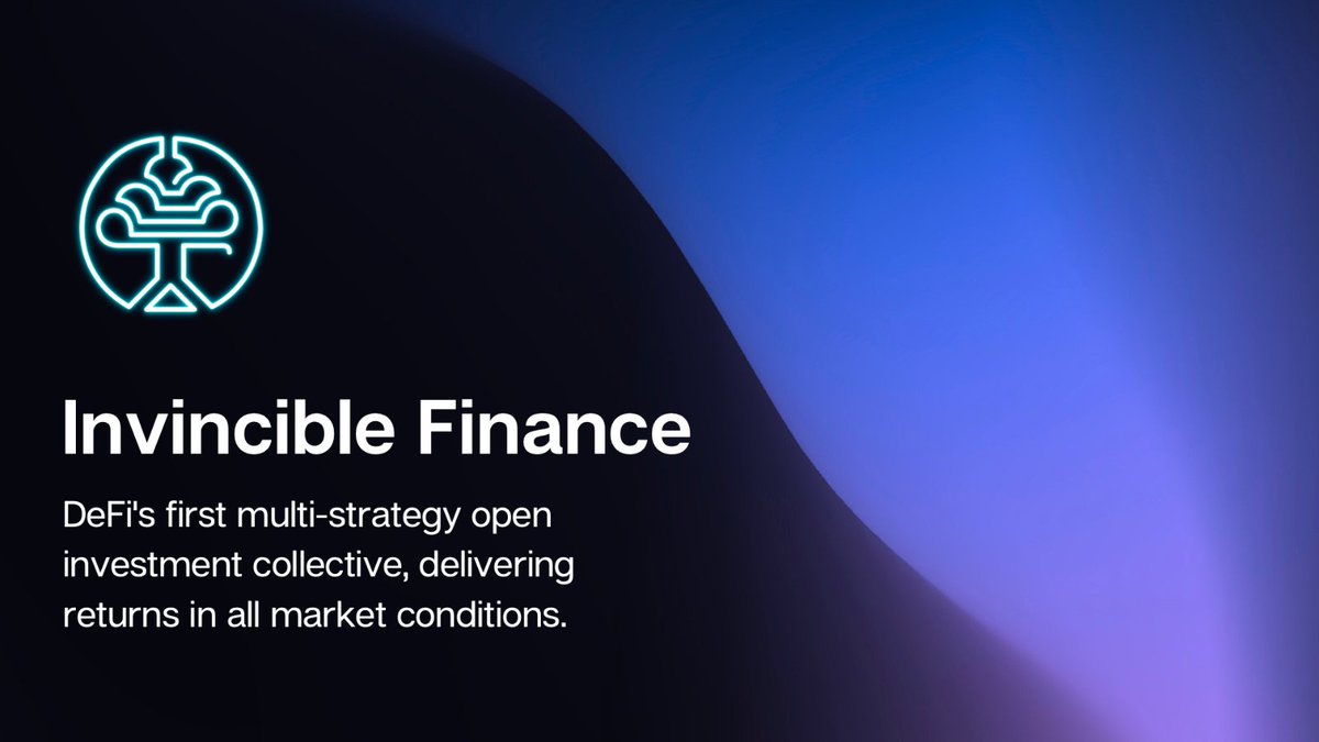 InvincibleDeFi's tweet image. If you are here, you are early. Are you ready to experience the true potential of DeFi?

Introducing Invincible Finance. 

Pitch Deck: bit.ly/InvincibleDeck