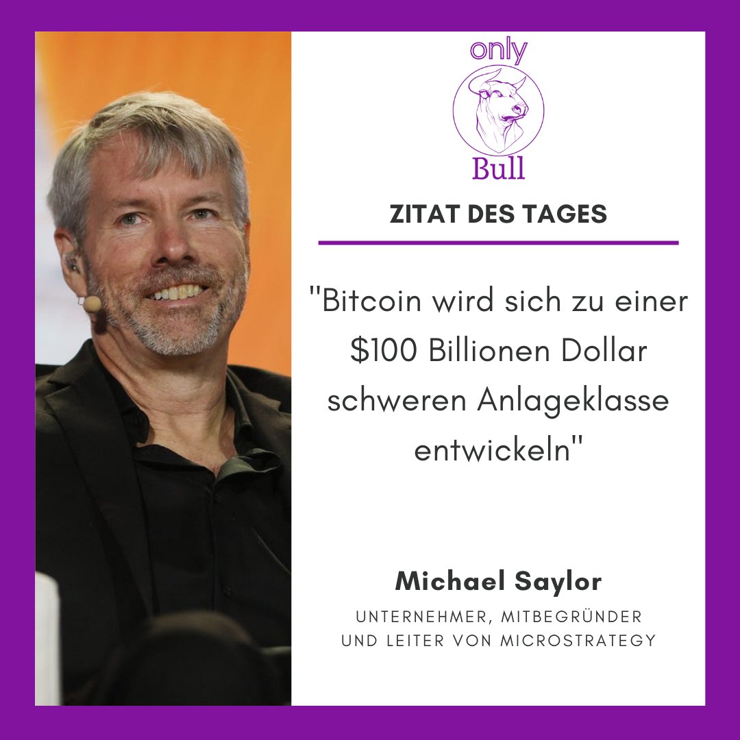 _onlyBull's tweet photo. Unser Zitat des Tages📜
#onlybull #zitatdestages #bitcoin #crypto #krypto #saylor #michaelsaylor #zitat #anlageklasse https://t.co/KcAe9nUlzv