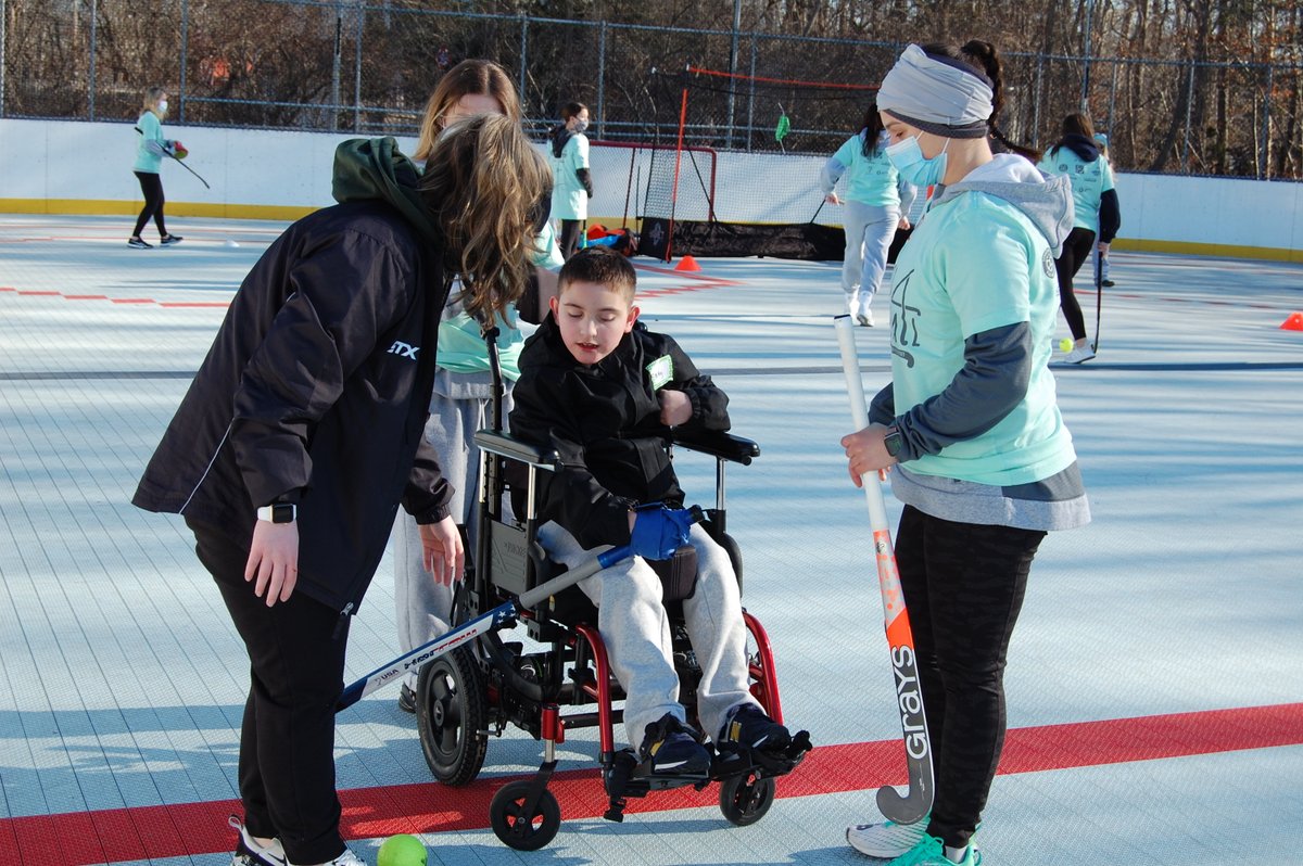 USAFieldHockey's tweet photo. In 1 hour, USA Field Hockey and Long Island Field Hockey will be doing a demonstration of the new All Starz Field Hockey  - a disability inclusion program! Head over to Field #19 at 10:30 a.m.

#ESPNatDisney https://t.co/e4wRTddCAH