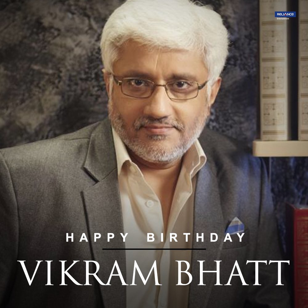 Happy 53rd Birthday to Indian Director, Producer, Screenwriter & Actor,
Mr Vikram Bhatt Ji.       