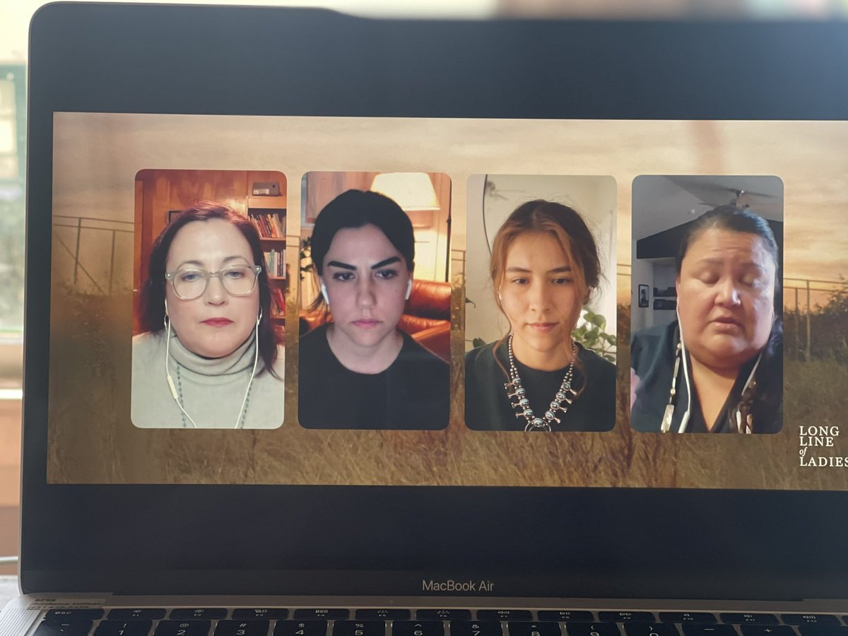 BirdRunningH2O's tweet photo. What a great celebration honoring #Sundance #IndigenousFilm short doc selection #LongLineOfLadies co-directed by #NativeFilm Lab alum @shaandiintome and @TheAcademy Award winner #RaykaZehtabchi https://t.co/NYlYqe783T