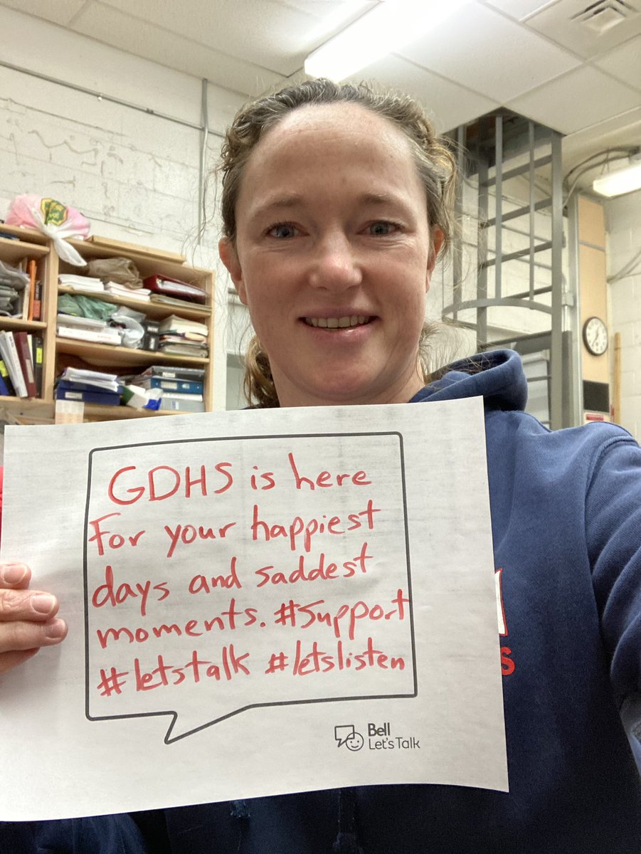 GeorgetownDHS's tweet photo. Let’s talk GDHS #BellLetsTalk https://t.co/ZeV98c7ycX