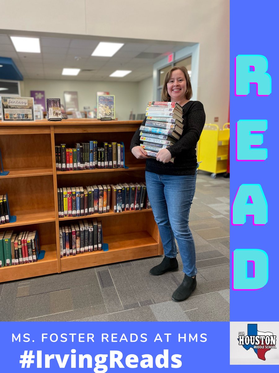 heyymrschipley's tweet image. #SeeSamRead #IrvingReads #LibrarianShelfie #LibraryShelfieDay