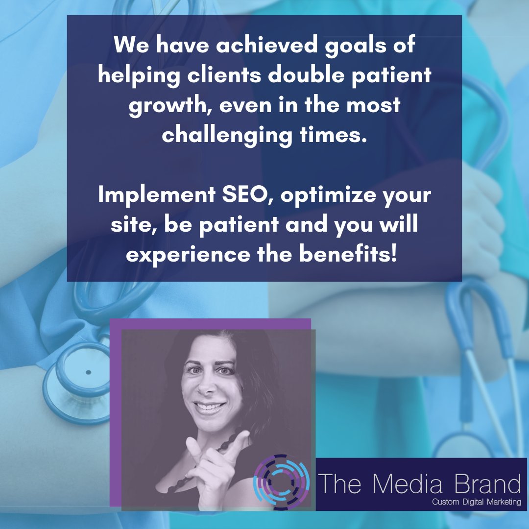 TheMediaBrand's tweet photo. We know that the digital marketing world can be tough to navigate. That's why we're here to help you with all of your needs. https://t.co/BY3BeiIae6 #patientgrowth #digitaladvertising #website #visibility #patients #seo #growth #searchengineoptimization #searchengine #medicalprac https://t.co/7rrX7C5bhY