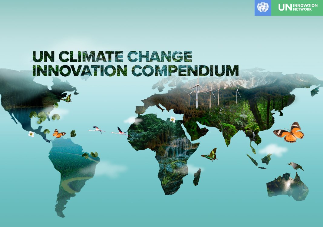 UN_Innovation's tweet photo. 📣Out now: The @UN Climate Change Innovation Compendium showcases 1⃣0⃣0⃣+ innovative projects from 30+ UN Entities!

Explore how the UN is leveraging #Data, #AI, #GreenTech, #NaturebasedSolutions &amp; more to help people mitigate and adapt to #ClimateChange.

https://t.co/g1IyDUPJIM https://t.co/DKVgEAGC9n