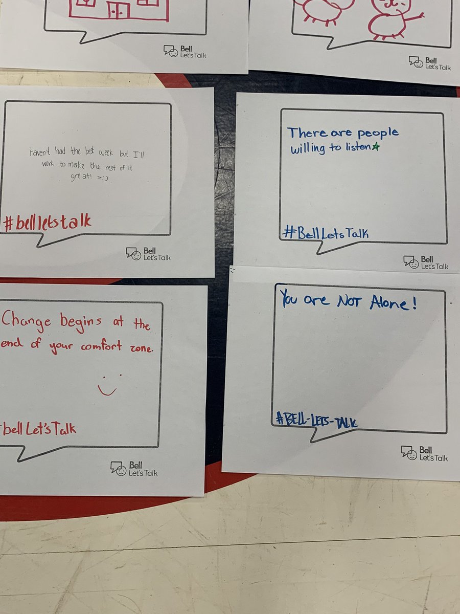 GeorgetownDHS's tweet photo. Mental health conversations in HPE class!- #BellLetsTalk https://t.co/v8NitW6401