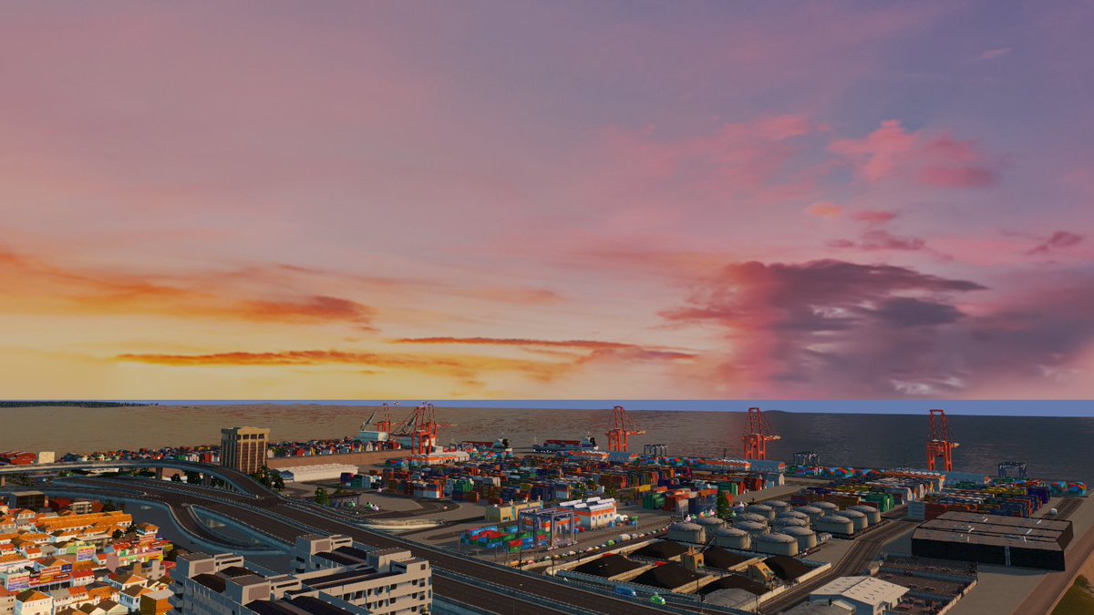 604Sience's tweet photo. Le Port de Fret de Jakarta
#CitiesSkylines #Indonesia #Jakarta #Java #Asia #Port #Cargo #CargoPort https://t.co/3mFQzZUf3R
