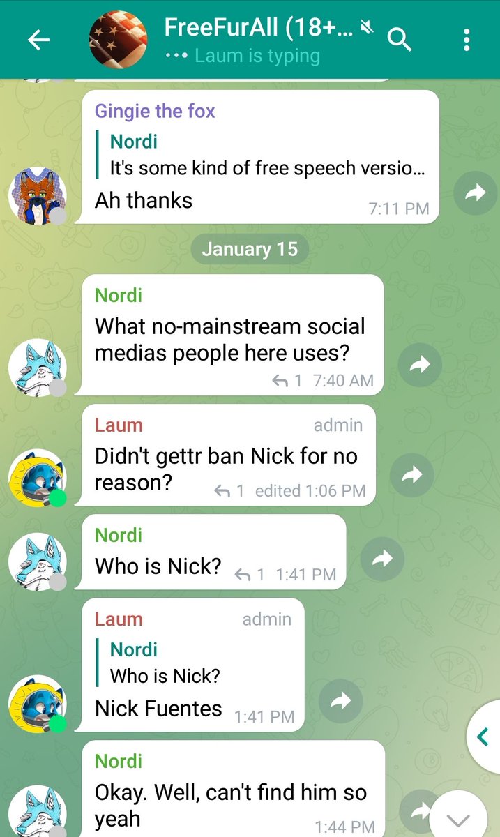 NazifurReceipts's tweet photo. Fashcon is on first-name basis with Nick, who was kicked off a right wing platform for being too nazi and sending harassment at the CEO for not welcoming hate enough. Fashcon: "no reason." Khord: "these are my friends, they're nice" https://t.co/9Ytg2lVaBy
