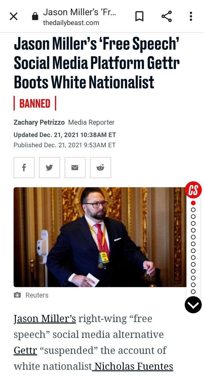 NazifurReceipts's tweet photo. Fashcon is on first-name basis with Nick, who was kicked off a right wing platform for being too nazi and sending harassment at the CEO for not welcoming hate enough. Fashcon: "no reason." Khord: "these are my friends, they're nice" https://t.co/9Ytg2lVaBy