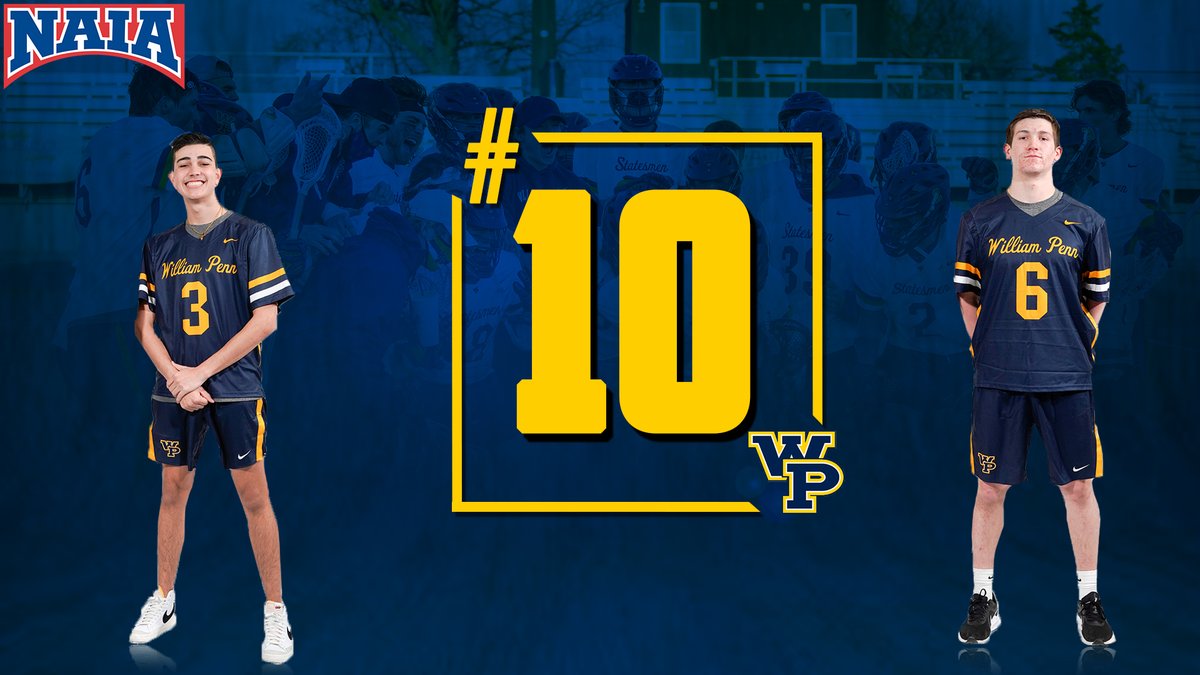 WPUAthletics's tweet image. Entering a new season, @StatesmenMLAX is #10!

#WinningPlays