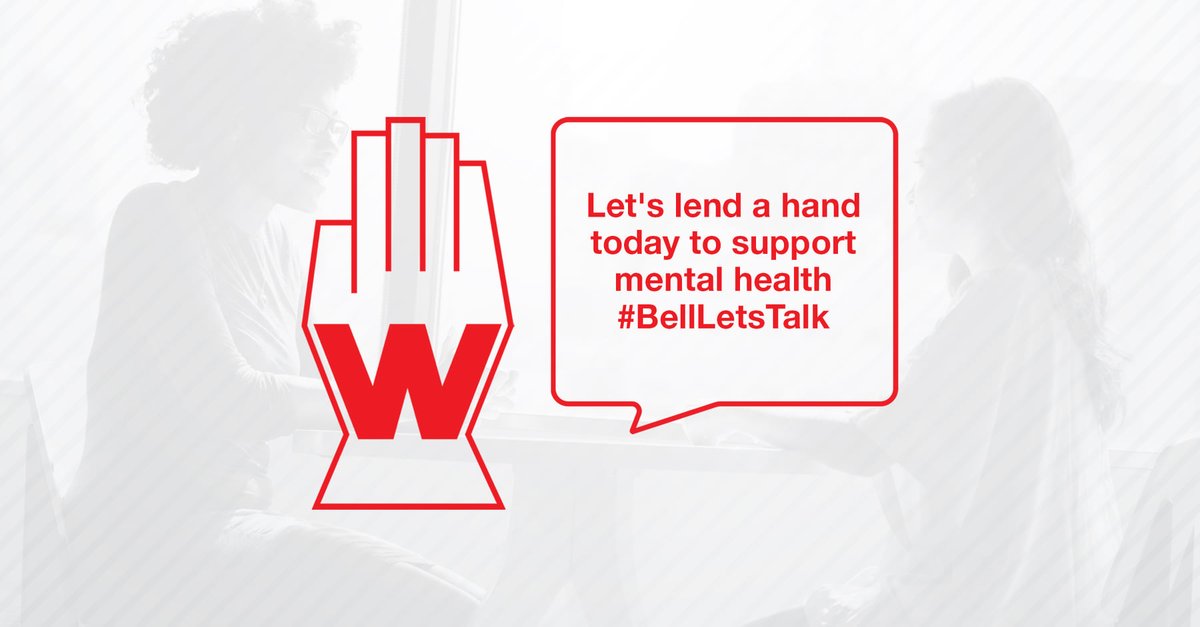 WatsonGloves's tweet photo. Let's lend a hand and advance the conversation. Together we can reduce the stigma around Mental Health #BellLetsTalk

Learn more at https://t.co/BsqPrbNhZK

#MentalHealth #MentalHealthAwareness #BreakTheStigma #BellLetsTalkDay #BellLetsTalk https://t.co/iIhLcGV75D