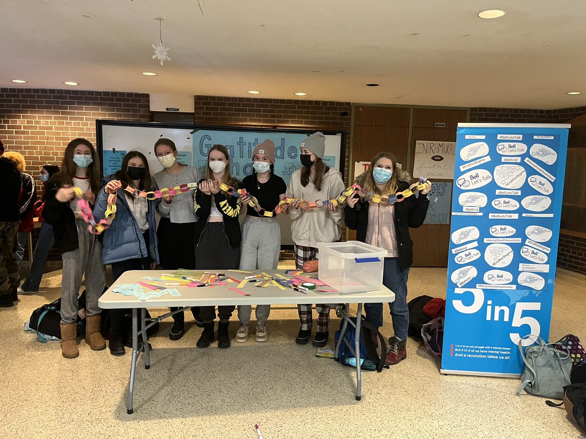 HumbersideLibr1's tweet photo. HCI Gratitude Chain what are you grateful for? #BellLetsTalk #TDSB_MHWB https://t.co/1rR06rfZTV