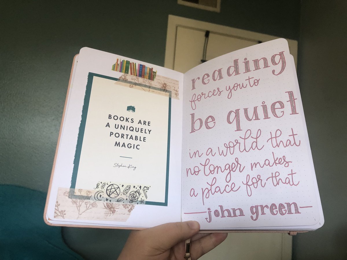 colagoddess's tweet photo. hello booktwt!! recently, i’ve begun a reading journal and i’m itching to share her with the world!! 💖 this is gonna be my thread where i post my review/moodboard spreads for all my 2022 reads 🥰 i’ve already got a few, so here we go… https://t.co/97Iy5naUc7