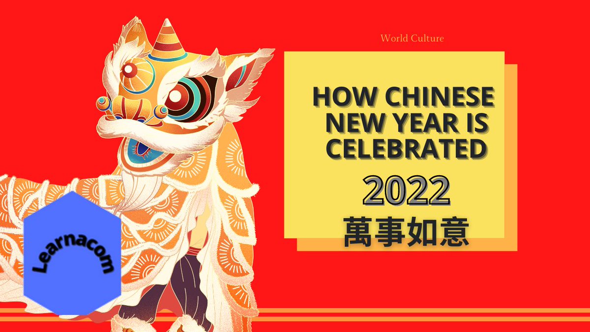 TutoringToronto's tweet photo. Chinese New Year 2022
How do people celebrate Chinese New Year? What are some of the customs and traditions? See this YouTUBE video to enjoy a Chinese festival dinner, see some dragon dances, guarantee your good luck.
https://t.co/RfGkEuyVAF
#chinesenewyear #luck https://t.co/qD7MBQwxAi
