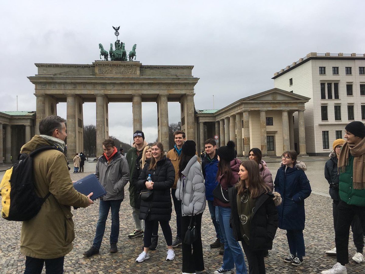 aifscustomized's tweet photo. A look at the academic activities with the “Americans in Berlin” program with @miamiuniversity @MiamiOHabroad faculty &amp; students. Making Berlin our classroom. #aifscustomized #aifsabroad #customizedfacultyled https://t.co/IapL1f83sh