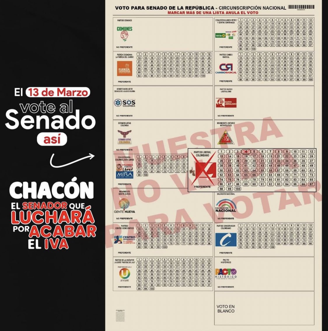 ¡SU VOTO CUENTA!
Es tiempo de actuar, necesitamos un líder en el congreso que de verdad represente a los nortesantandereanos #SinFronterasYconPalabra, cada voto suma.
#UnidosSomosMas  #L103 #PepeAlaCamara #RegresaLaPepeMania #partidoliberal #NorteDeSantander  #senadoL4 #L4