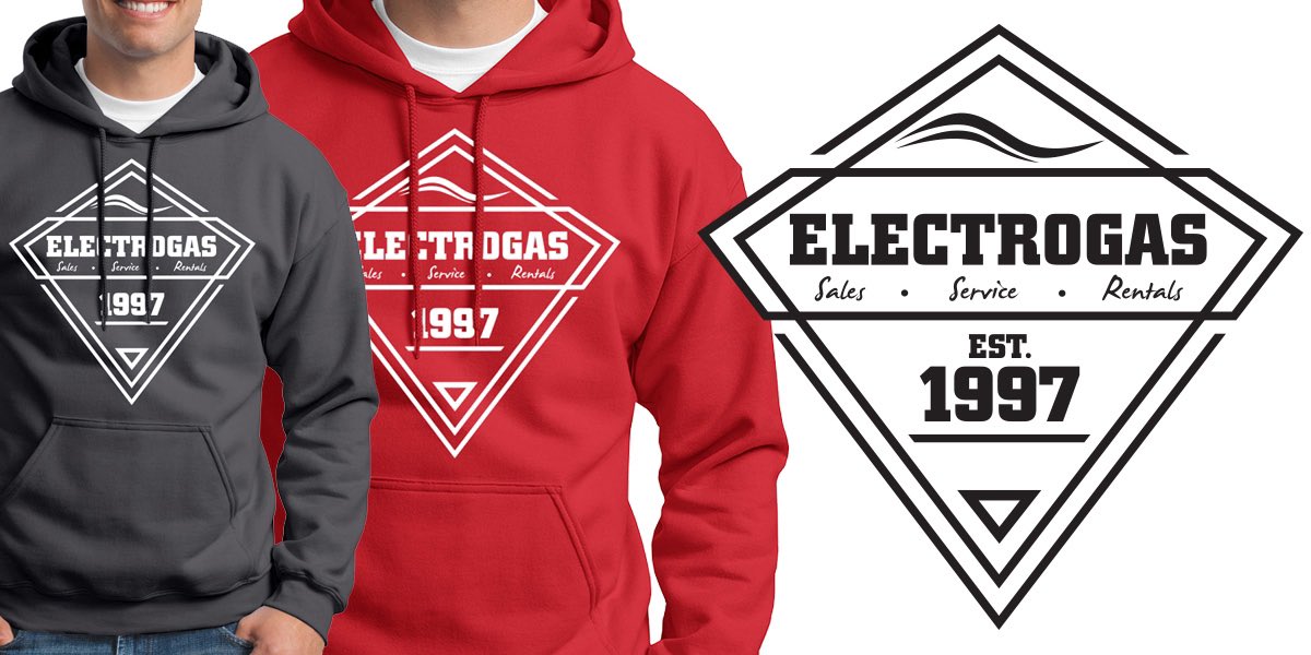 #ApparelDesign is something I always love to do when given the opportunity. <a href="/ElectrogasCA/">Electrogas Monitors</a> reached out and wanted to do something a little different this year for their promotional hoodies.

Read the full story here >> arktosgraphics.com/project/appare…

#Conceptulize #create #communicate
