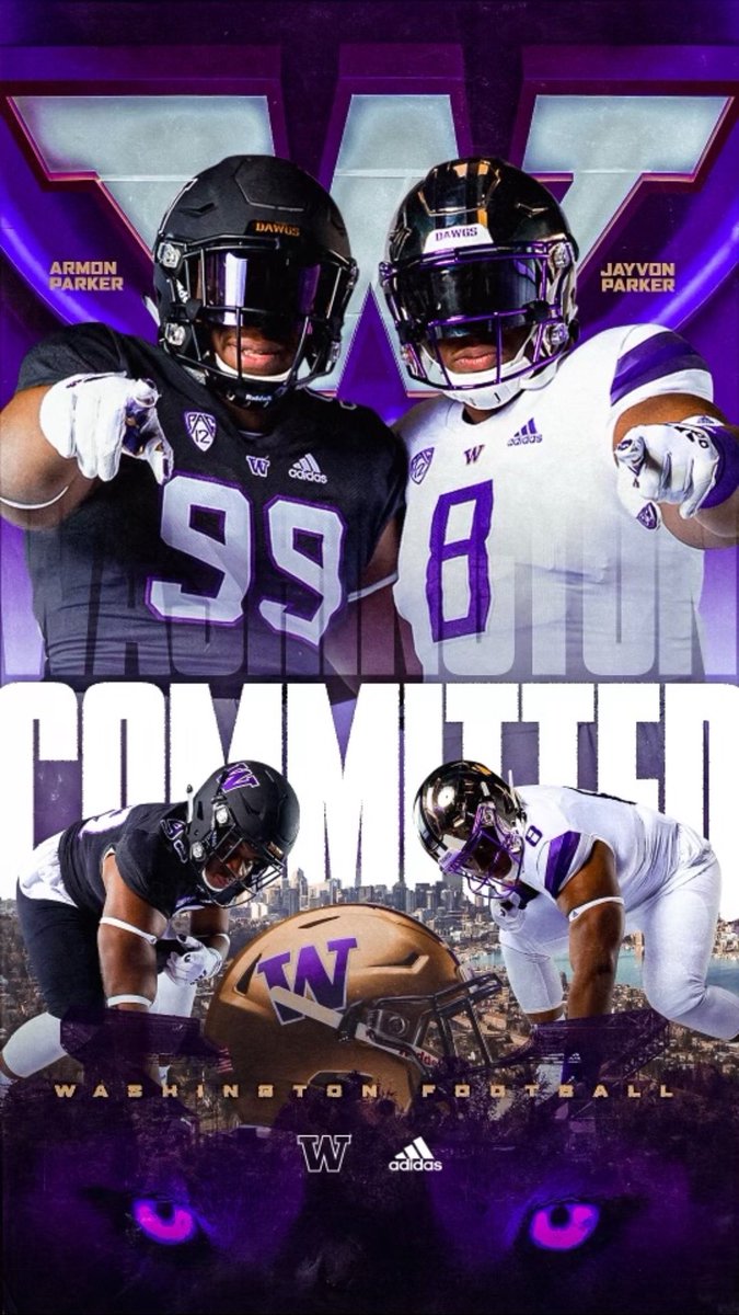 #commited <a href="/KalenDeBoer/">Kalen DeBoer</a> <a href="/UW_Football/">Washington Football</a> <a href="/GreatnessJay1/">Jayvon Parker</a>