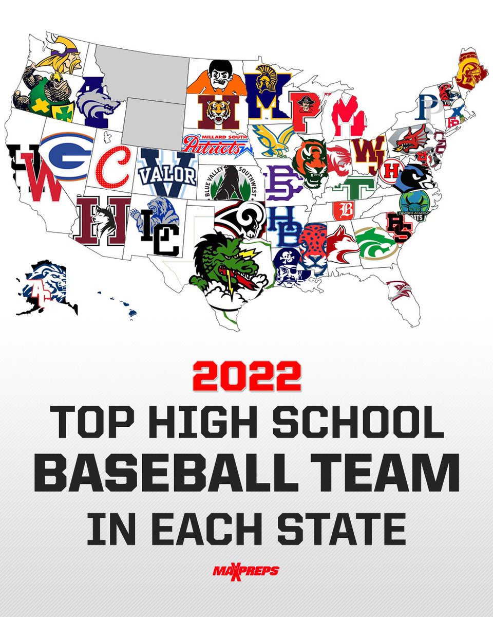 Best high school baseball team in every state heading into the 2022 season. ⚾️

✍️: maxpreps.com/news/eXOOhoh21…