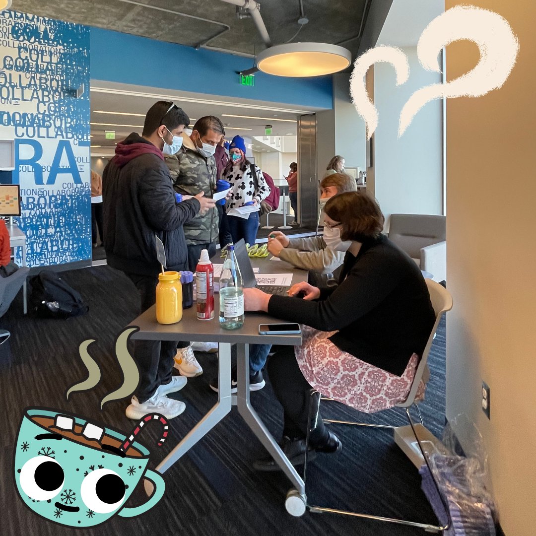 UMKC_ASM's tweet photo. We were so happy with the turnout at Mondays hot chocolate bar! ASM played a key role in being the ✨whipped topping✨to students hot cocoa. 
Much like every other day, we are just an extra boost for our already great students! 😀☕🦘 https://t.co/IzkPKZBEgz
