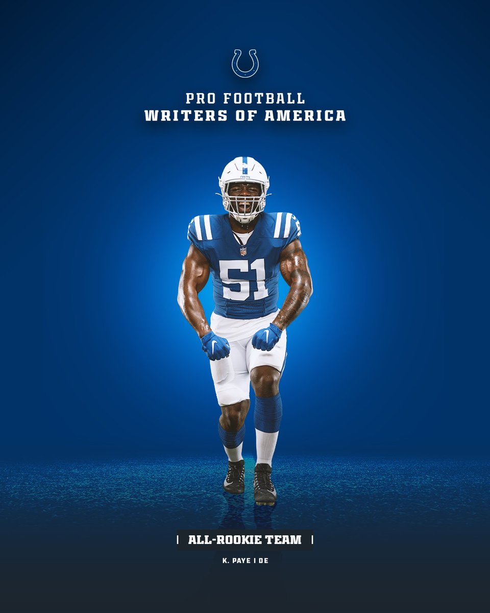 Kwity Paye – Pro Football Writers of America All-Rookie Team