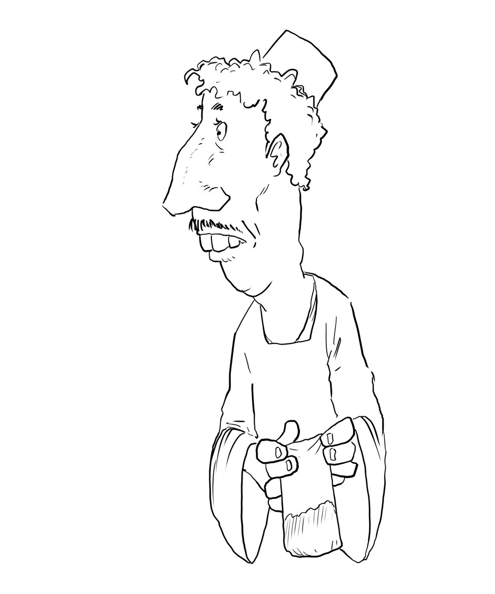 NotBadry's tweet photo. وجوه سودانية مكررة بتشوفها كل يوم.

(من الشخابيط والـdoodles البعملها اثناء الشغل) https://t.co/RLzyIacCDd