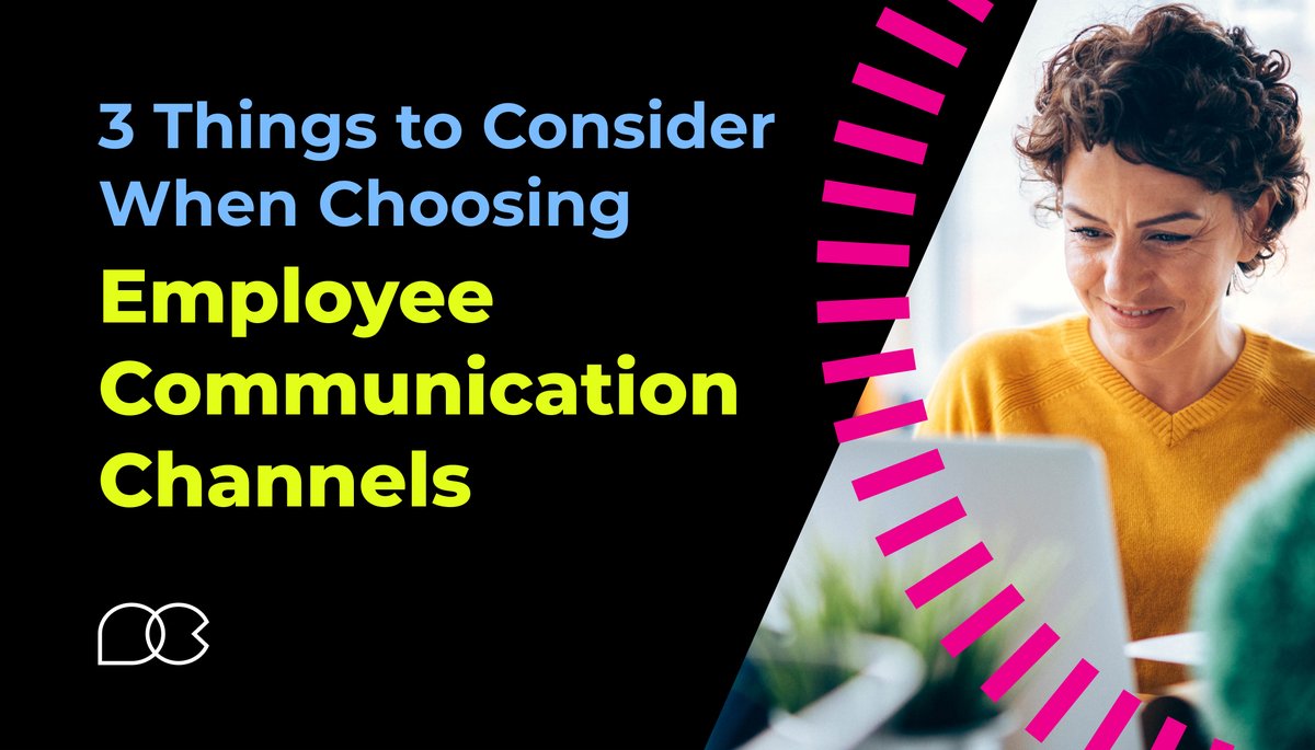 Step 1: Create a strategic internal communication plan. Step 2: Make your communication heard! Here are 3 things to consider when choosing your employee communication channels: bit.ly/3KJM0G9 #HR #internalcommunication #employeeengagement