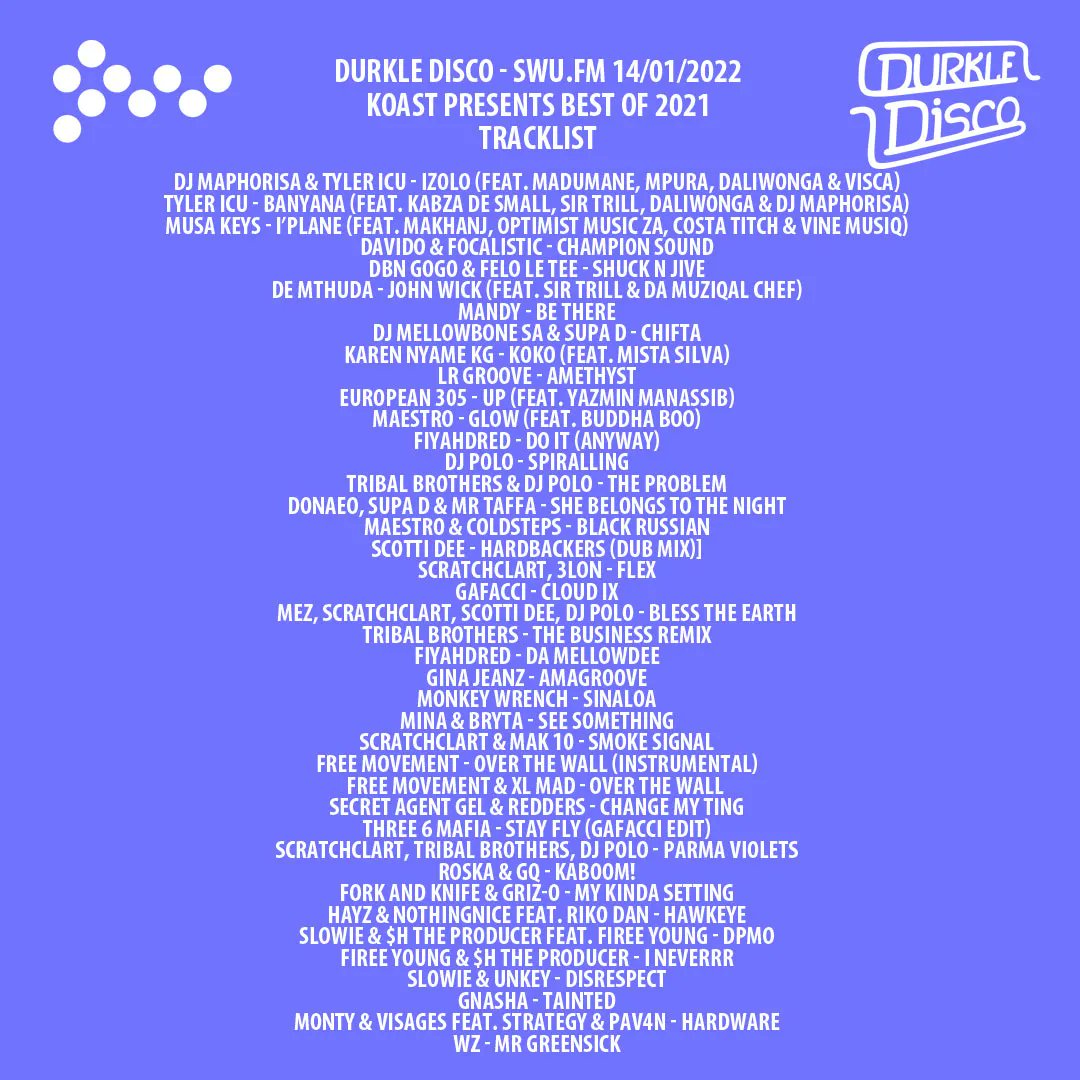 DurkleDisco's tweet image. Durkle Disco on @SWUFM: Best of 2021 show 

Music from @CURTISSSUK @noFile_UK @XL_MAD @secretagentgel @RowdyRouge @RoskaOfficial @EMCEEGQ @forkandknife000 @GrizOfficial &amp;amp; more

soundcloud.app.goo.gl/umvC386krd8VBz…