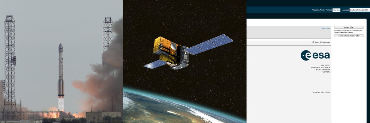 The sky is not the limit! Yesterday, I accepted the internship offer from the European Space Operations Centre. I will be working on the automation of INTEGRAL Mission Planning checks. Photos credits: <a href="/esa/">European Space Agency</a>. 🚀📡🛰️🌍 🇨🇿 💻
#ESA #ESOC #intern #INTEGRAL #SpaceNerd