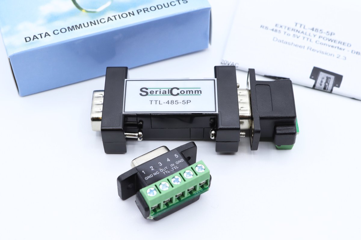 simaenterprises's tweet photo. The TTL-485-5P is a bi-directional 5V externally powered #RS485 to 5V TTL #converter which converts a half-duplex RS485 port to a 5V TTL signal... More features at: https://t.co/B5OBddbl8h ✔️#simaenterprises https://t.co/OWgRtV90m4