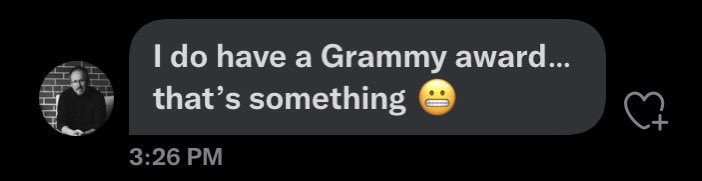 MusiciansPostWs's tweet image. Definitely a W. 🥰