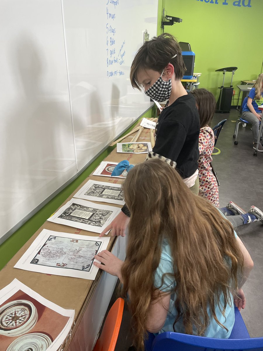 MrsMuellerGP's tweet photo. Diving for artifacts in a sunken ship to learn about how they were important to early explorers! https://t.co/Bc4XZP2USm