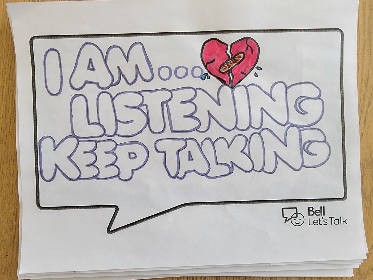 mrd_gecdsb's tweet photo. Set 3 of 3 for our Grade 8s at @QVPSVikings #BellLetsTalk https://t.co/RKs2zRb5Id