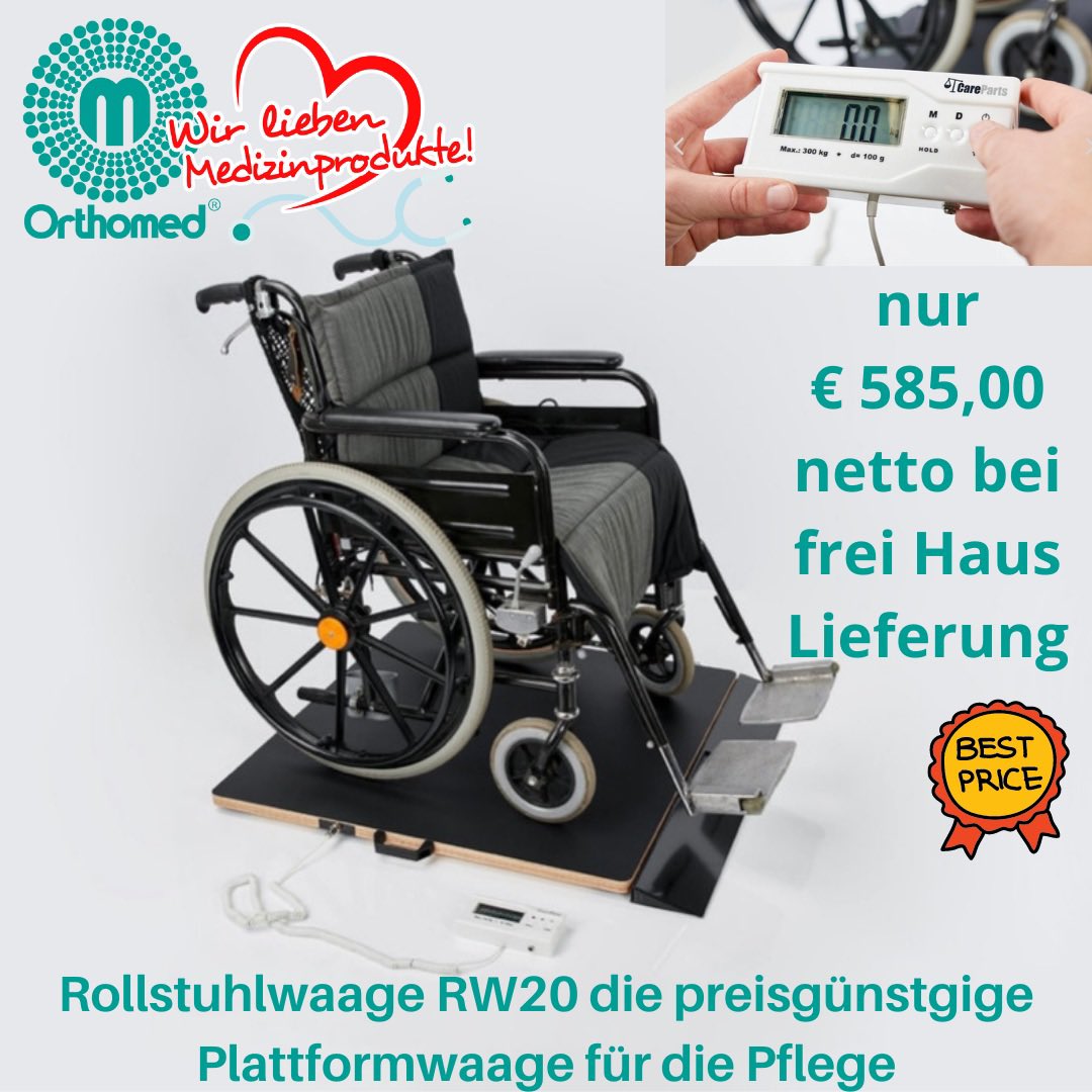 ecorehashop's tweet photo. eine beliebte und bewährte sehr preisgünstige #Rollstuhlwaage als #Plattformwaage insbesondere für die Pflege

#Stuhlwaage #Pflege #Altenheim #Pflegeheim #Pflegedienst #Krankenpflege #Rollstuhl #Waage

https://t.co/E6J0dH7MNY https://t.co/F6BQBKYB2g