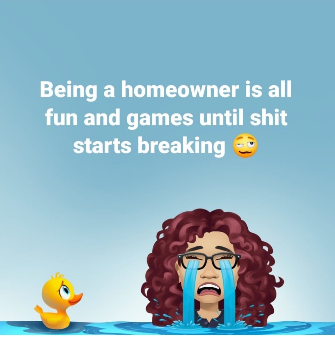 1Michelle_Marie's tweet photo. The struggles of homeowner shit 🤦🏻‍♀️ https://t.co/s64RHWHRl7