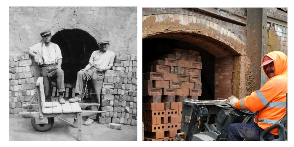 A trip down memory lane! 😊Traditional brick-making past and present at Northcot Brick!  #ThrowbackThursday 

<a href="/BricksUK/">Brick Development UK</a> <a href="/Guild_MasterC/">The Guild of Master Craftsmen</a> <a href="/EveLivett/">Eve Marie Livett</a> <a href="/KeithAldis/">Keith Aldis</a> @SPAB1877 <a href="/HistoricEngland/">Historic England</a>   
<a href="/ukheritage/">richard, Ecclesiastical and Heritage</a> <a href="/ConsHeritage/">Cons and Her</a> @BCD_UK  #brickmaking #lovebrick #industrialheritage #Bricks