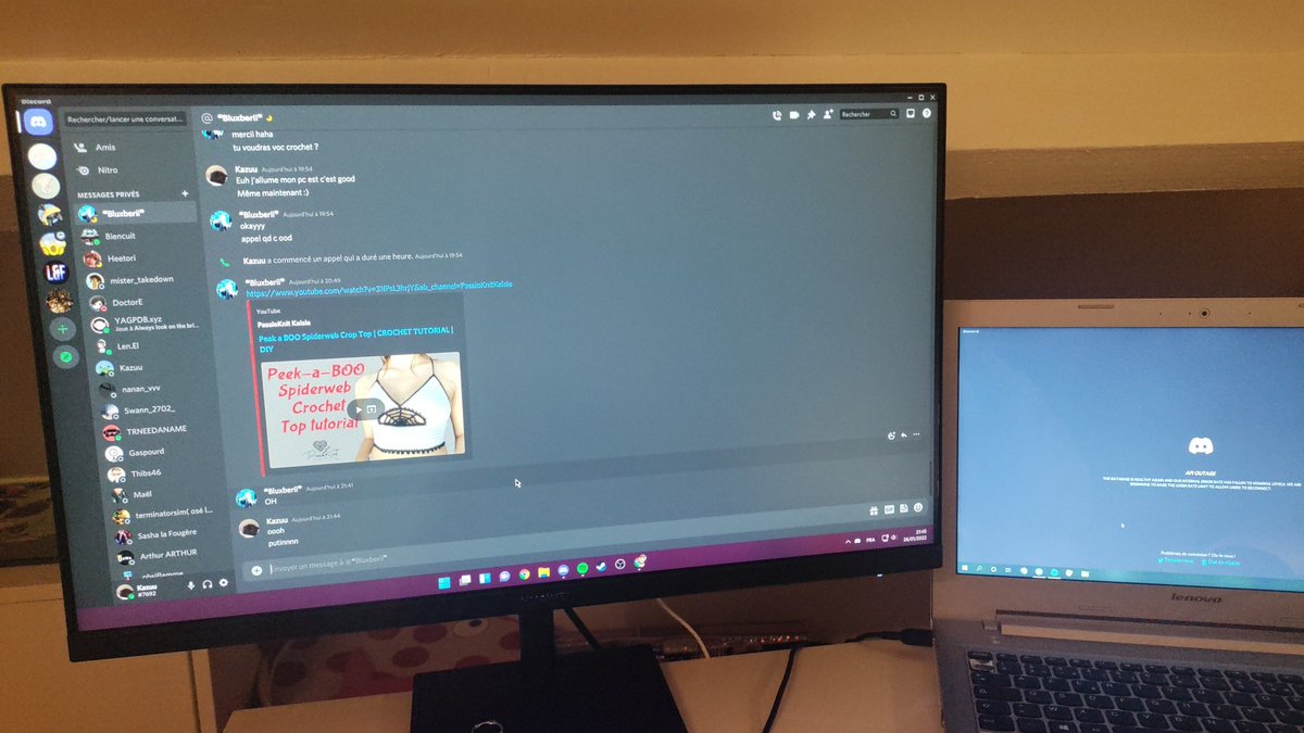 Thanks you discord, It's on again 
Love on you 💚💚
