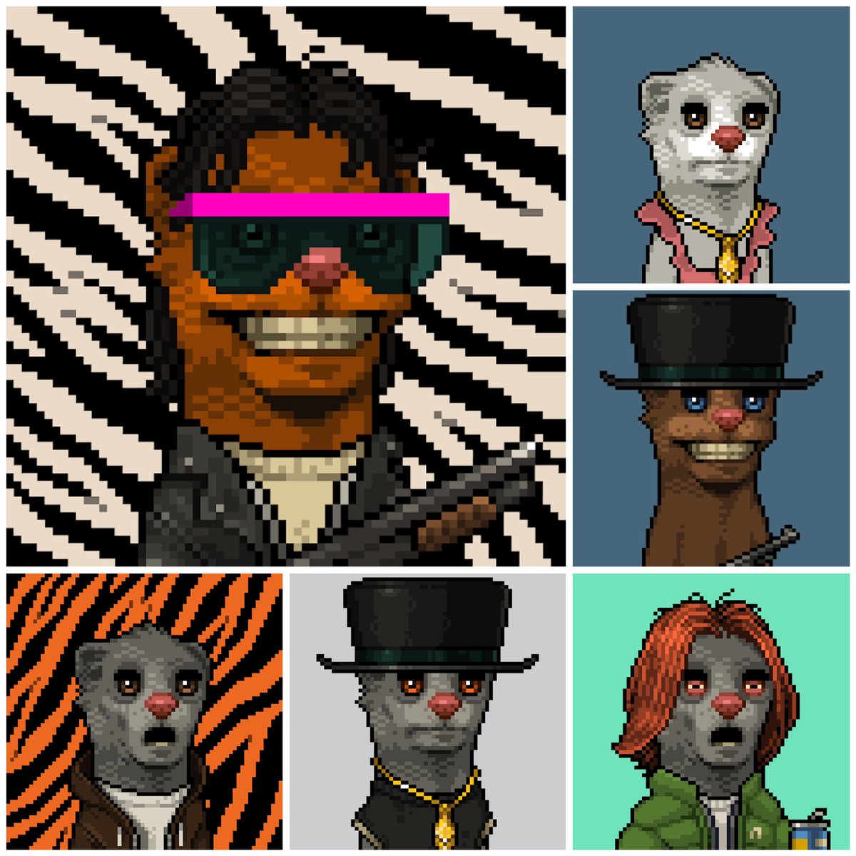 Ok, brothers and sisters! How about we show off our #mongsNft so people know what we are vibing about? Here are mine $mong #mongoose