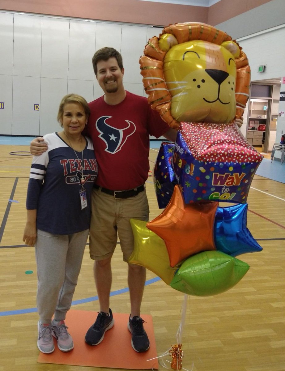 TammiWilhelm's tweet photo. Congratulations @RKELions Teacher Of The Year - @CoachWhitmanRKE &amp; Paraprofessional Of The Year- Ms Mannings. So proud of you! #RoarWithPride https://t.co/TxWfbGtpIH