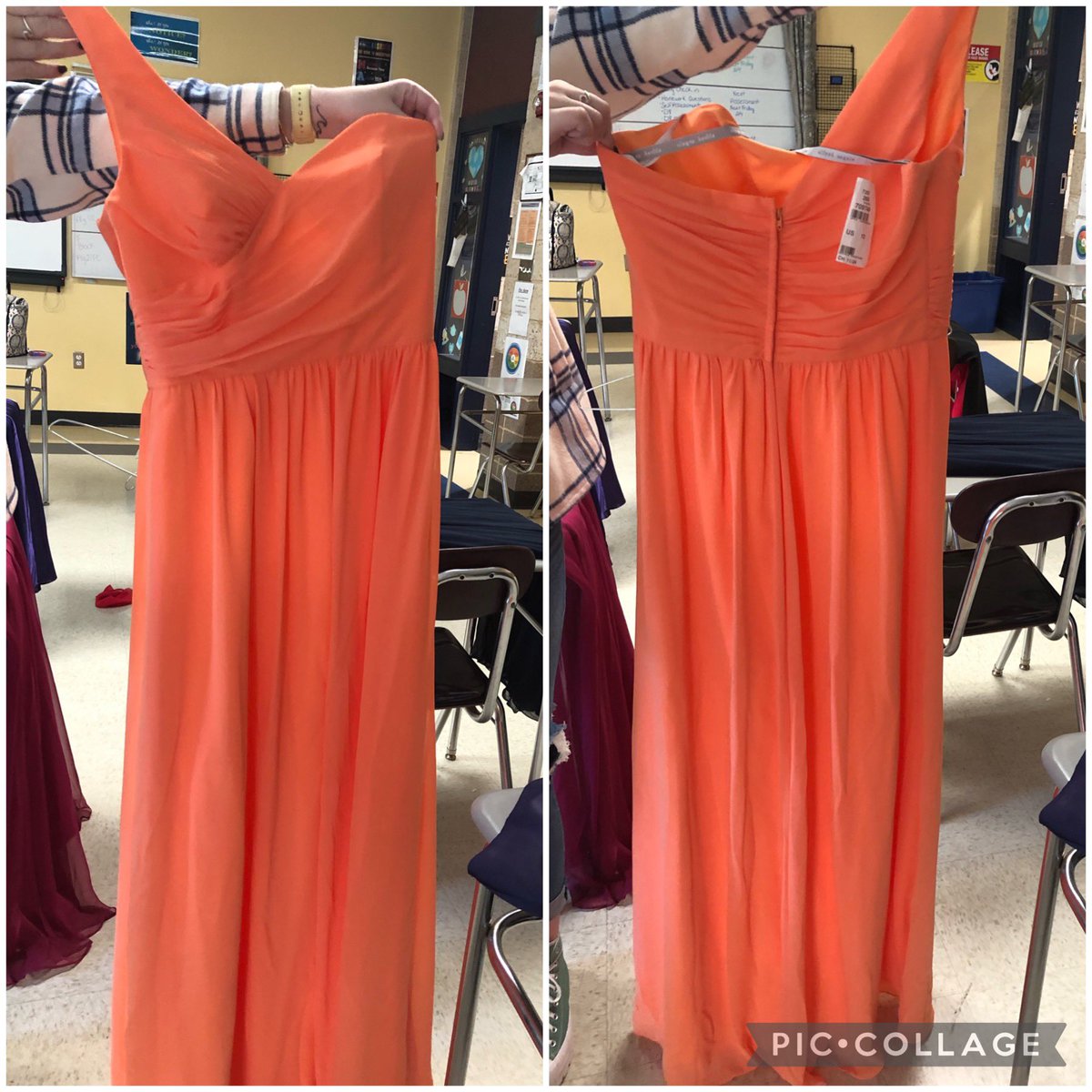 KeyClubWH's tweet image. (Part 1) Take a look through these dresses for prom/hoco… If you find one you like, stop by Mrs. Edkin’s room (227) to pick it up for free!!