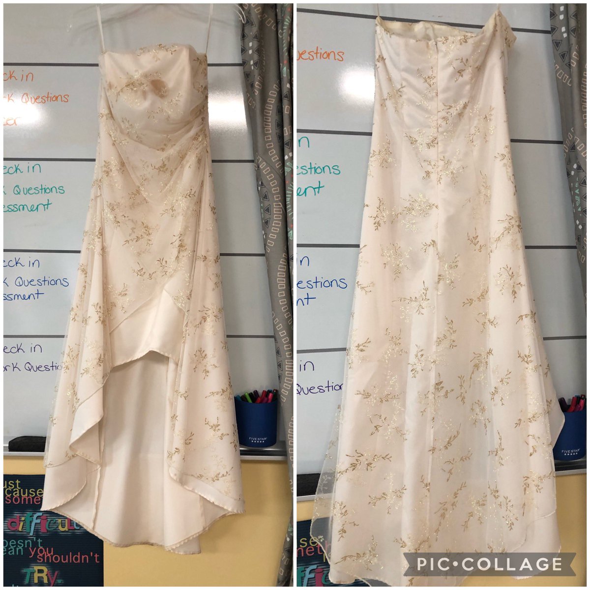 KeyClubWH's tweet image. (Part 2) Take a look through these dresses for prom/hoco… If you find one you like, stop by Mrs. Edkin’s room (227) to pick it up for free!!