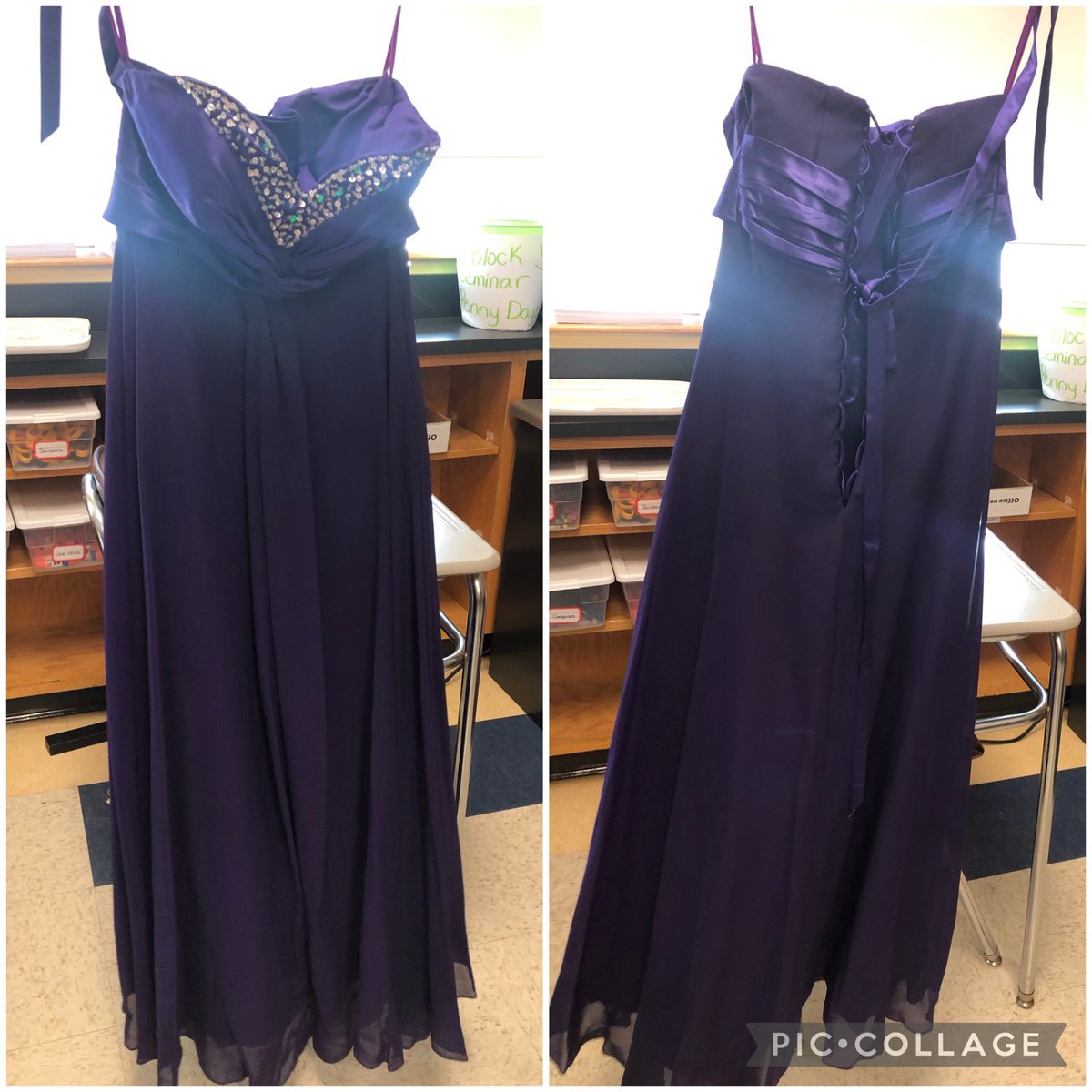 KeyClubWH's tweet image. (Part 3) Take a look through these dresses for prom/hoco… If you find one you like, stop by Mrs. Edkin’s room (227) to pick it up for free!!