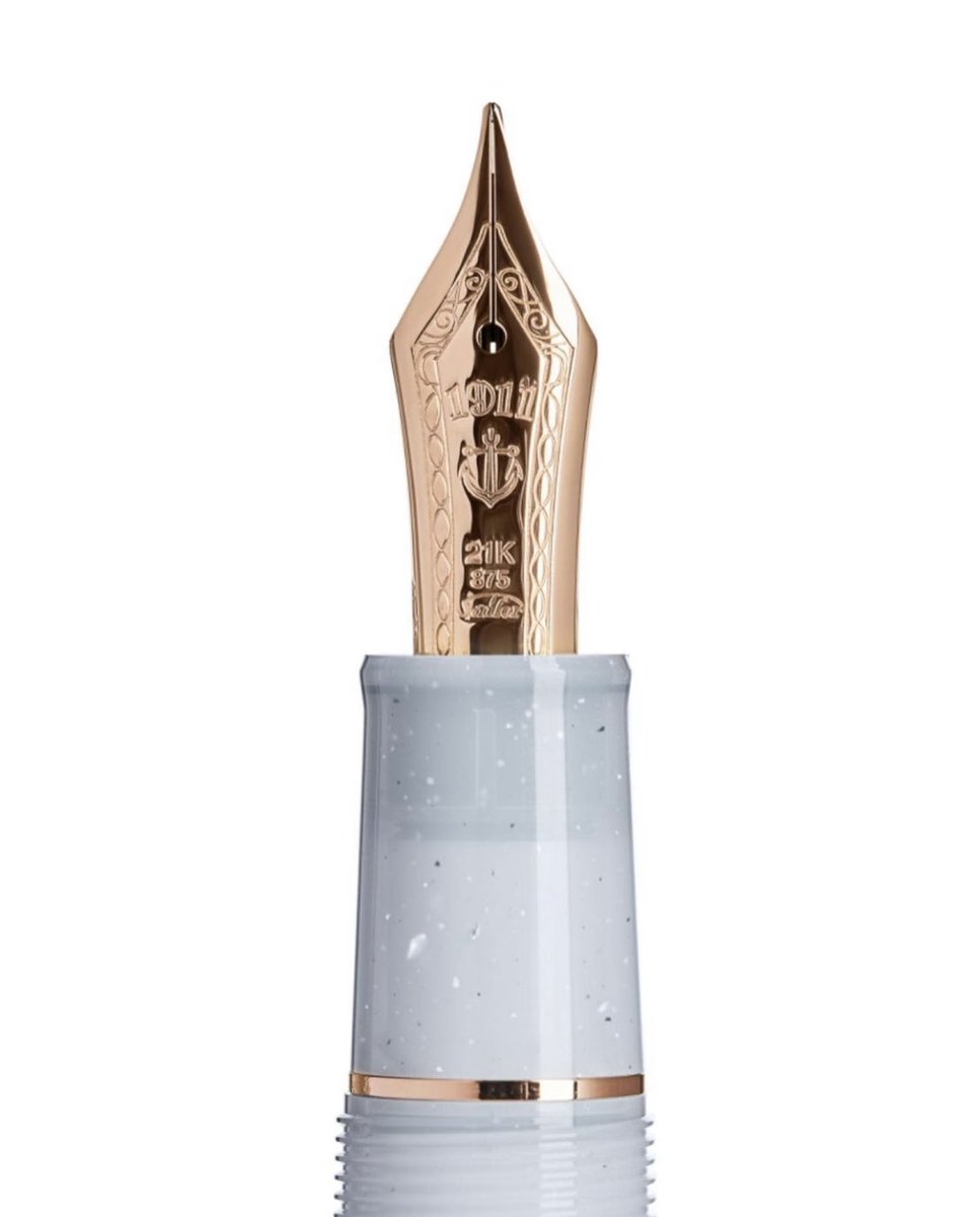 Thatjournalguy's tweet image. Tell me this isnt straight up just gorgeous. with a rose gold trim? MY WEAKNESS. This might have to be my first Sailor Pro Gear. #fountainpen #bulletjournal #planner