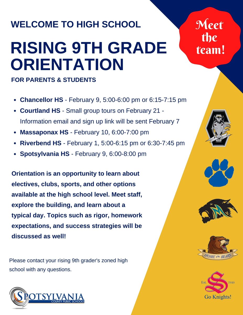 Spotsylvania County Public Schools tweet media