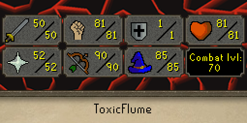 ZukWatch's tweet photo. ToxicFlume completed the Inferno!
Combat level 70.
This is currently in the top 0.1% of lowest level Infernal capes!
https://t.co/7G8YEdWi8v
#osrs #oldschoolrunescape #inferno https://t.co/MF4oNwslid