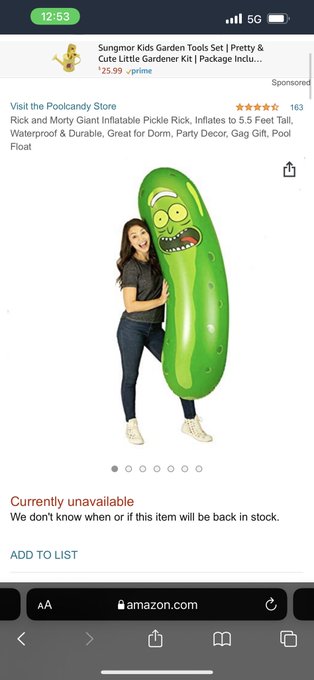 WHO DUN IT!? @Amouranth the Pickle Rick capitalism 😮😂 https://t.co/iA36Tl191v<a class="tags" href="/tag/amouranth">@amouranth</a>