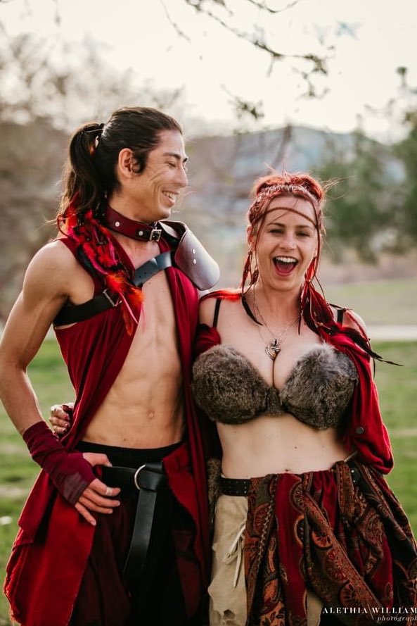 MrDavidLeexxx's tweet photo. Caught laughing about “Crushing your enemies, seeing them driven before you and hearing the Lamentations of their women”- Conan the Barbarian
Thanks @Bellarossixxx for joining me on this adventure. #larp #bftr #larping https://t.co/T9TzHIl01M