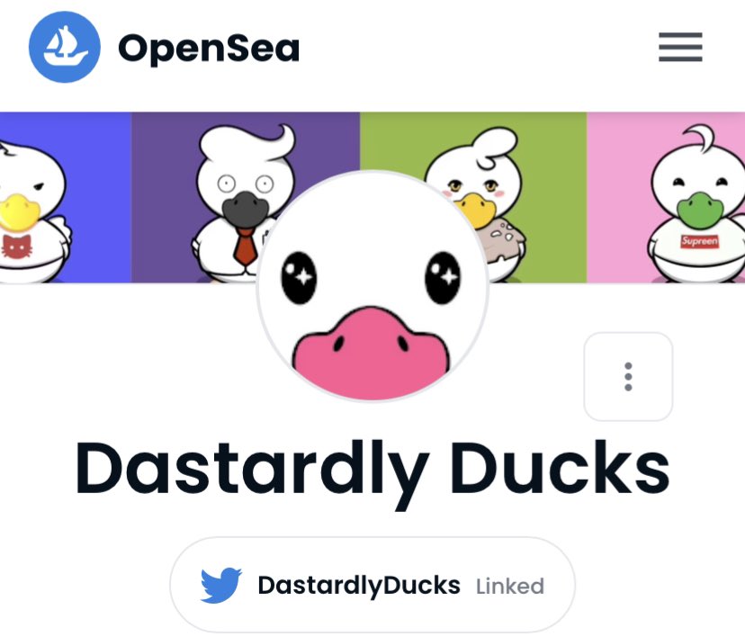 兩人發行以自家農場鴨子為靈感的NFT作品Dastardly Ducks。